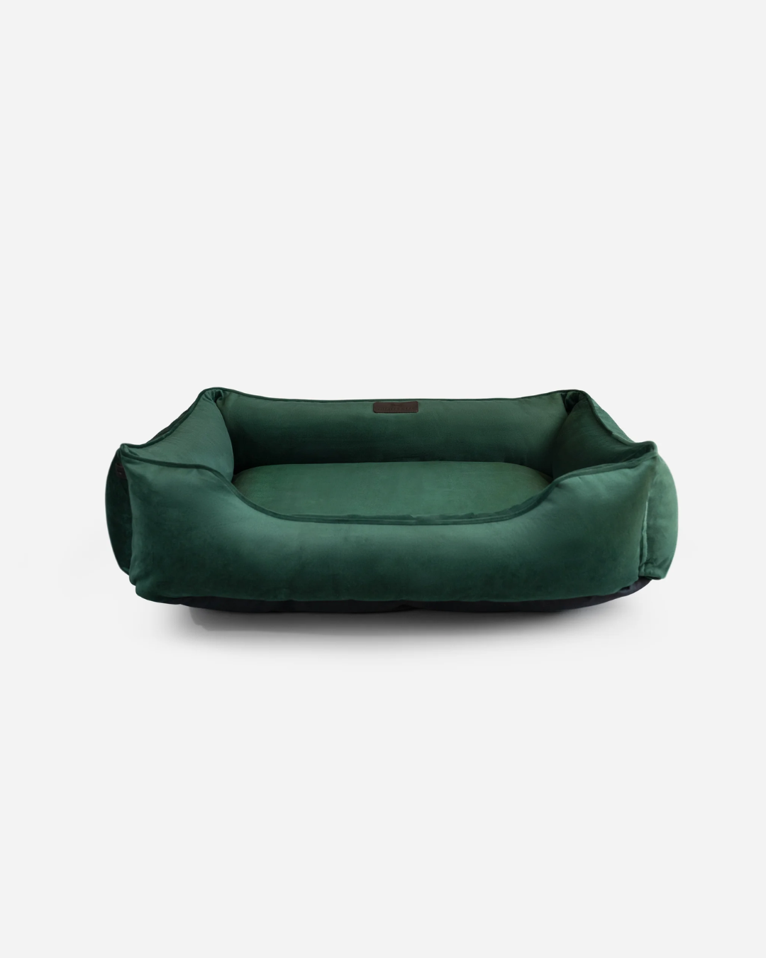 Chester & Lee | Classic Velvet Sleeper Dog Bed Green by Chester & Lee