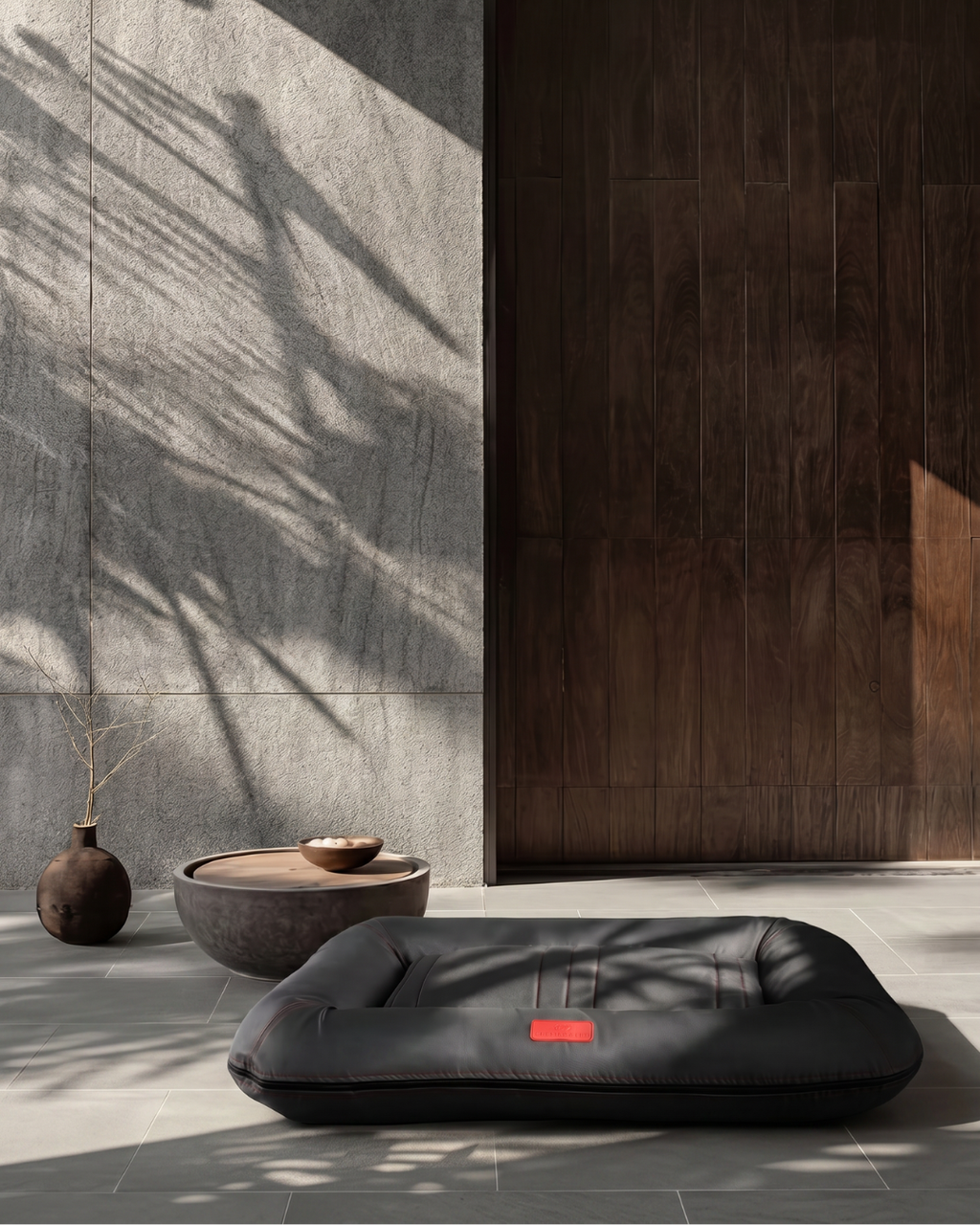 Chester & Lee | Waterproof Lounger Dog Bed Gray by Chester & Lee