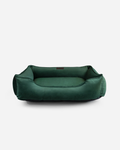 Chester & Lee | Classic Velvet Sleeper Dog Bed Green by Chester & Lee