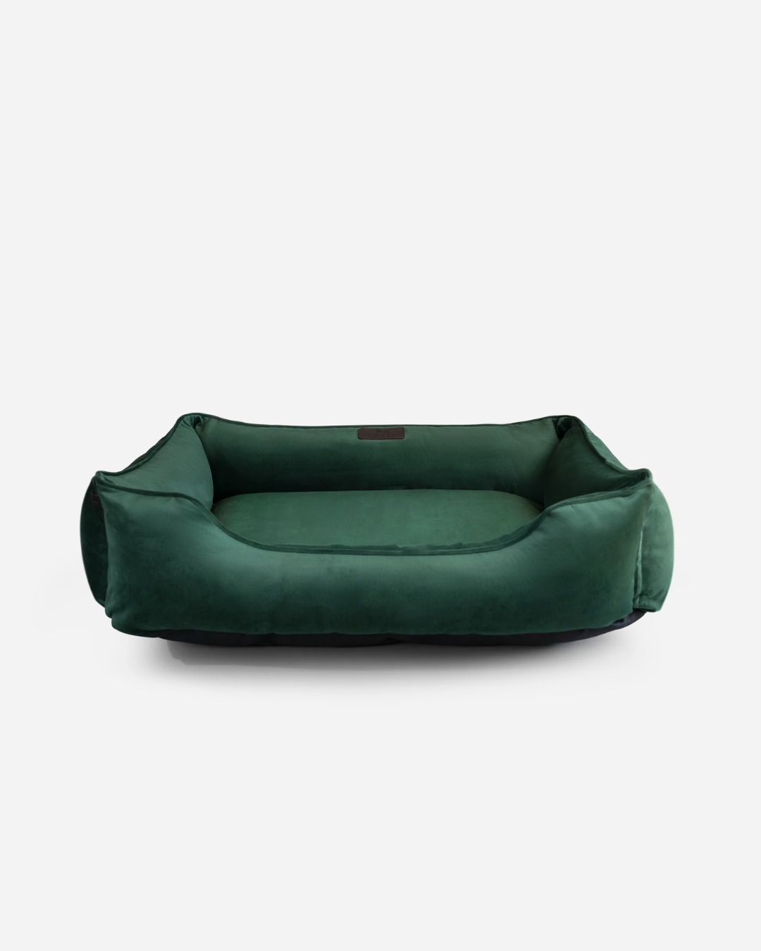 Chester & Lee | Classic Velvet Sleeper Dog Bed Green by Chester & Lee