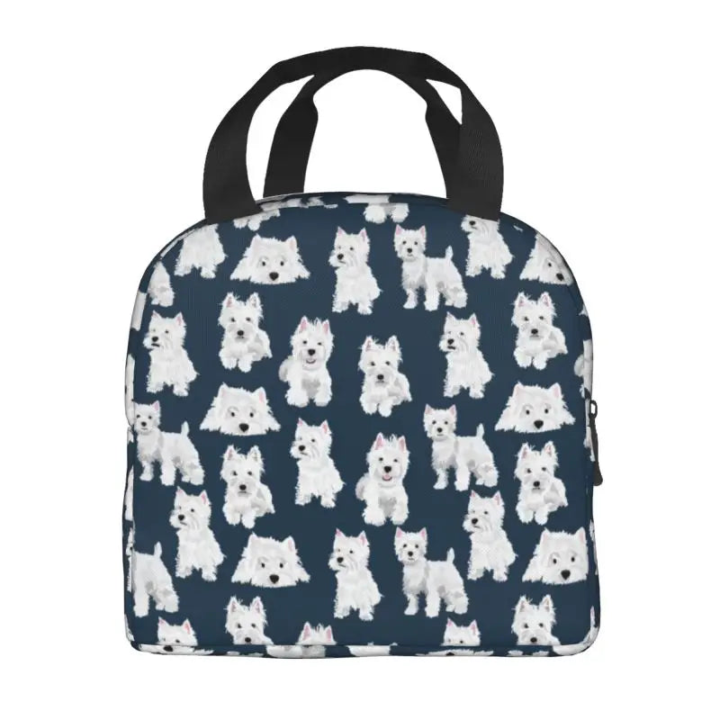 West Highland White Terrier Dog Thermal Insulated Lunch Bag by Love My Pet