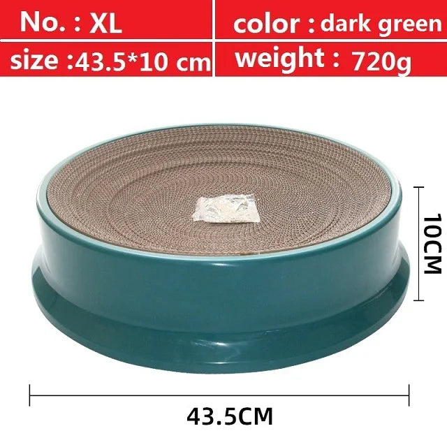 Multiple Shapes Clean Design Cat Scratcher And Couch, 2 in 1