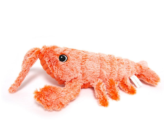 Pet Toys Electric Jumping Shrimp USB Charging by Amazing Pet Bargains