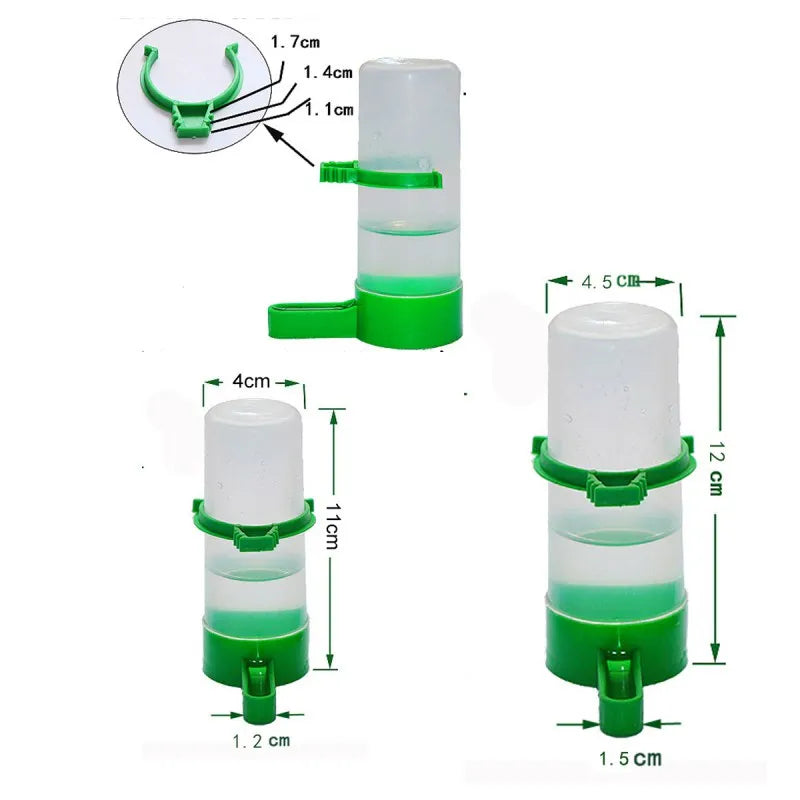 Bird Feeder, Automatic Drinking Fountain 4pcs