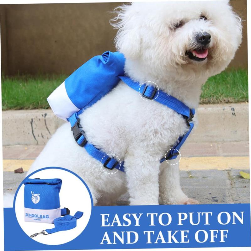 Pet Self Backpack Rucksack Small Dog Bag Dog Polyester Puppy Travel Strap by Love My Pet