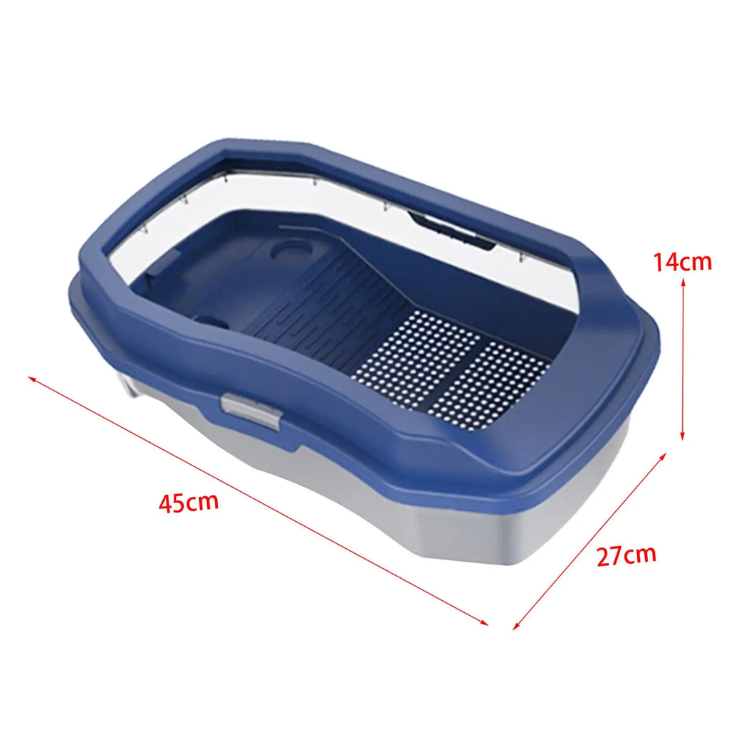 Turtle Aquarium Box with Platform Easy to Clean by Love My Pet