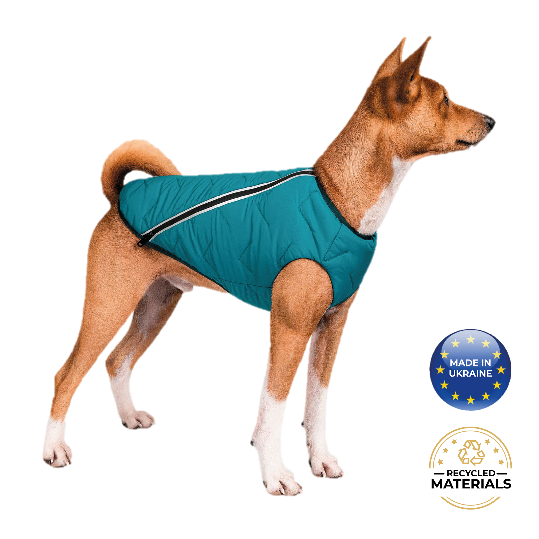 Sustainable Eco-Friendly Dog Jacket / Vest - Made in Ukraine by Bonne et Filou
