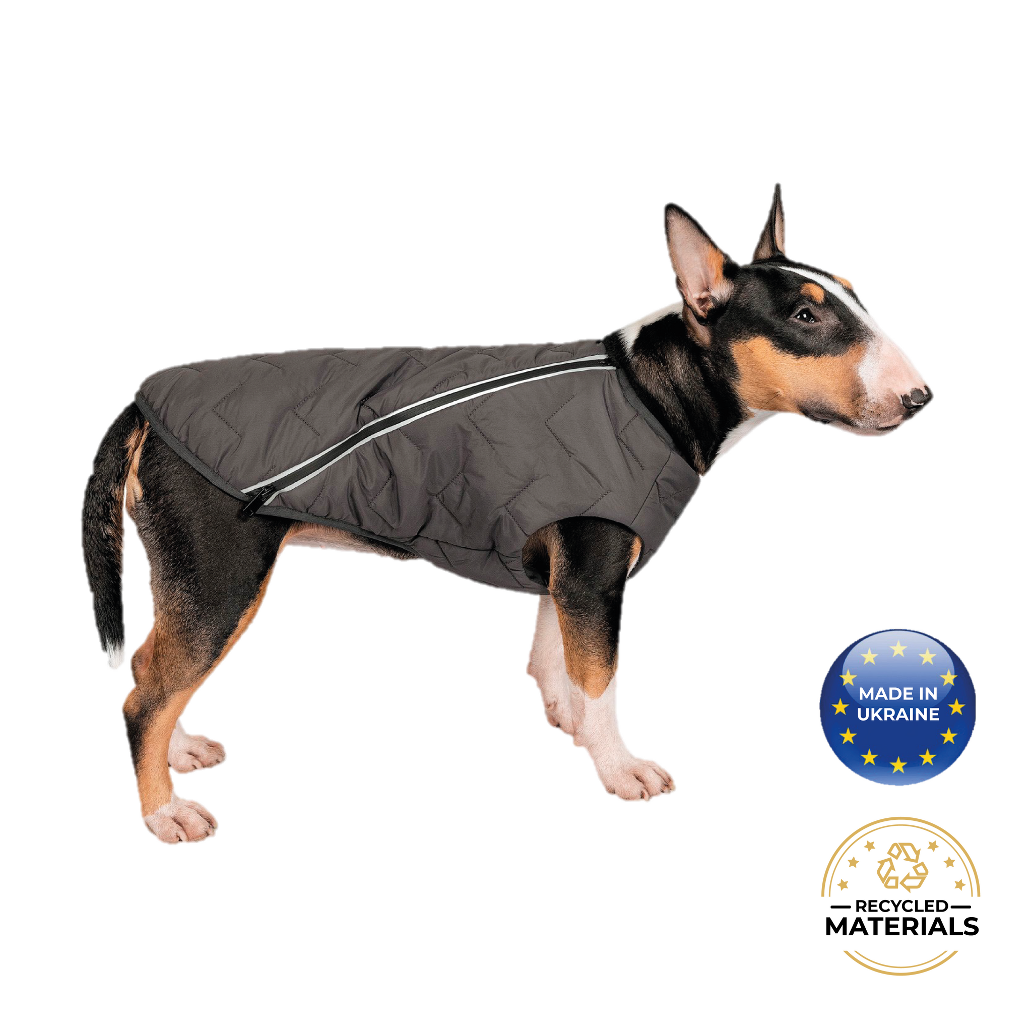 Sustainable Eco-Friendly Dog Jacket / Vest - Made in Ukraine by Bonne et Filou