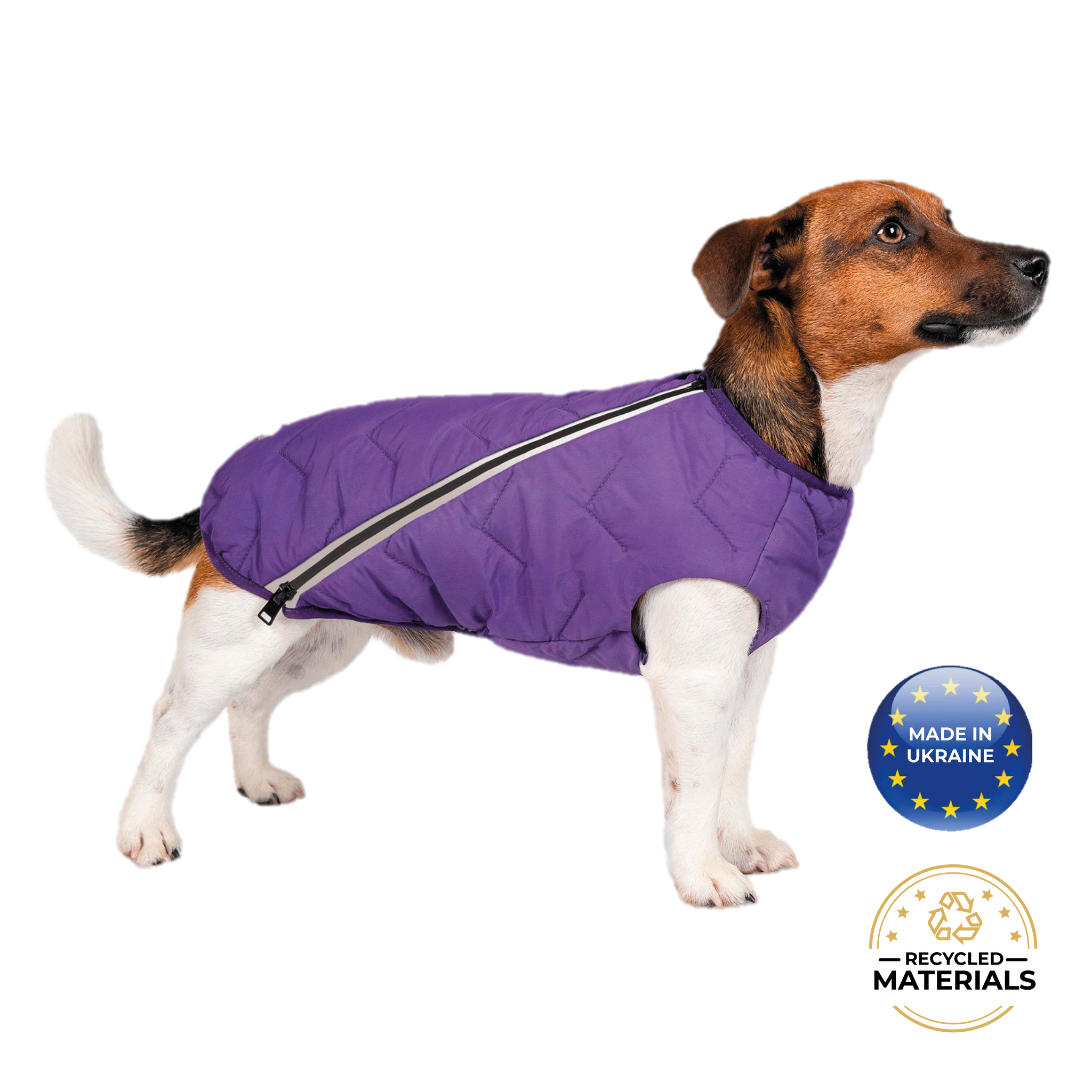 Sustainable Eco-Friendly Dog Jacket / Vest - Made in Ukraine by Bonne et Filou