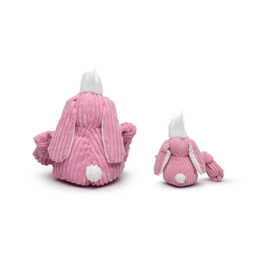 Bitsy Bunny Knottie® Plush Dog Toy by HuggleHounds