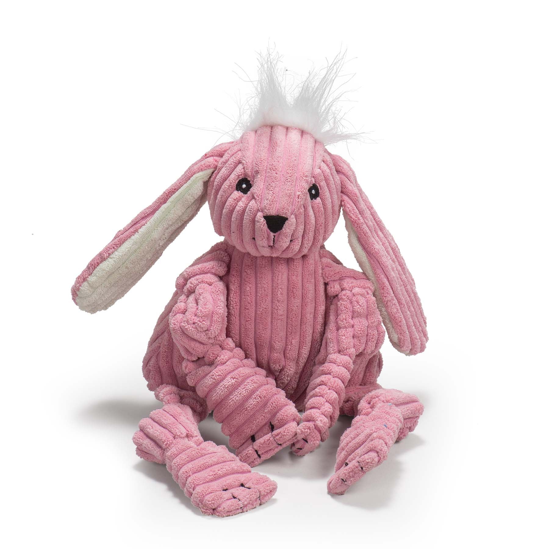 Bitsy Bunny Knottie® Plush Dog Toy by HuggleHounds