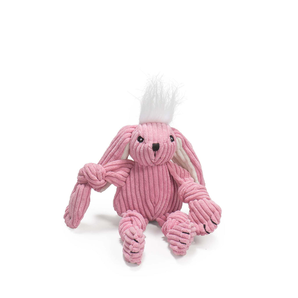 Bitsy Bunny Knottie® Plush Dog Toy by HuggleHounds