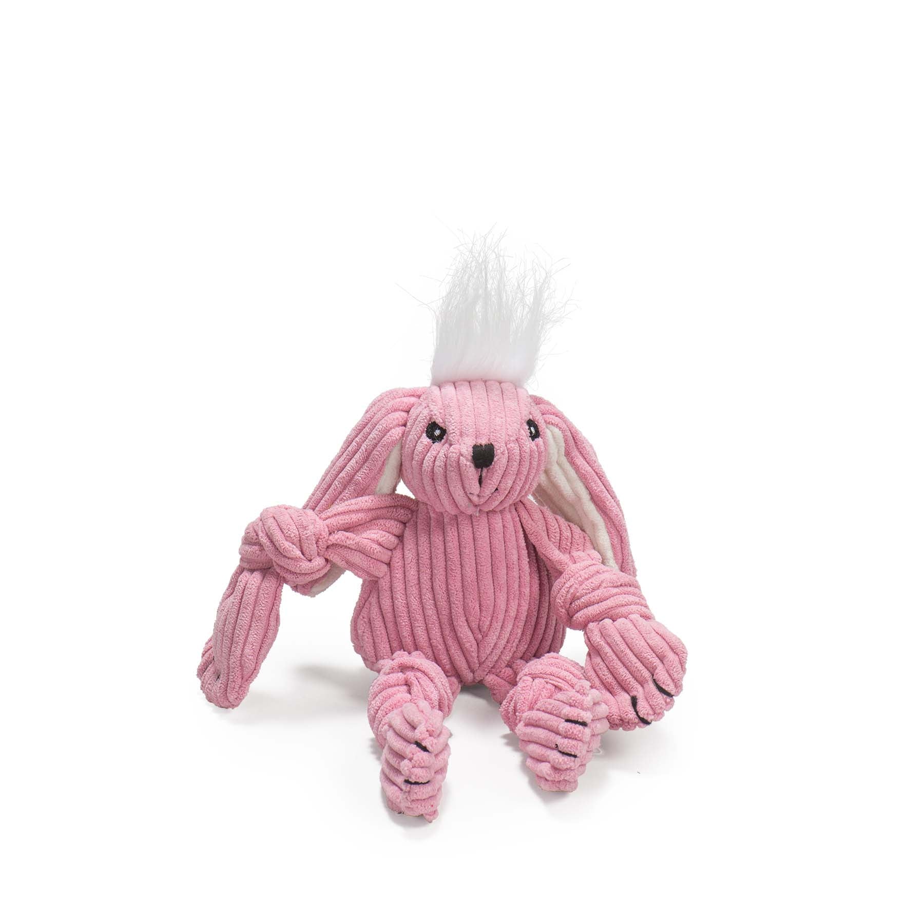 Bitsy Bunny Knottie® Plush Dog Toy by HuggleHounds
