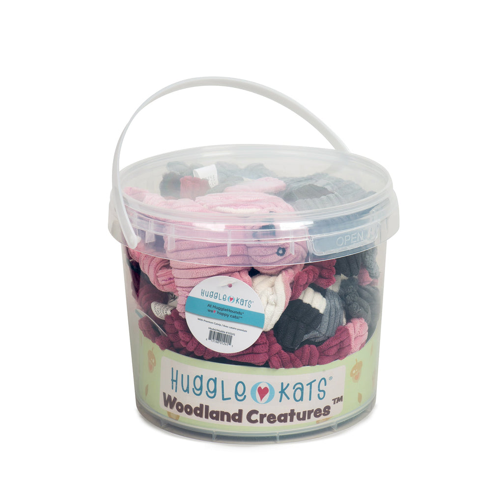 HuggleKats® Woodland Bucket of Cat Toys, 12 Pack by HuggleHounds