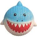 Finn the Shark Ruff-Tex® Latex Ball Dog Toy, Large by HuggleHounds