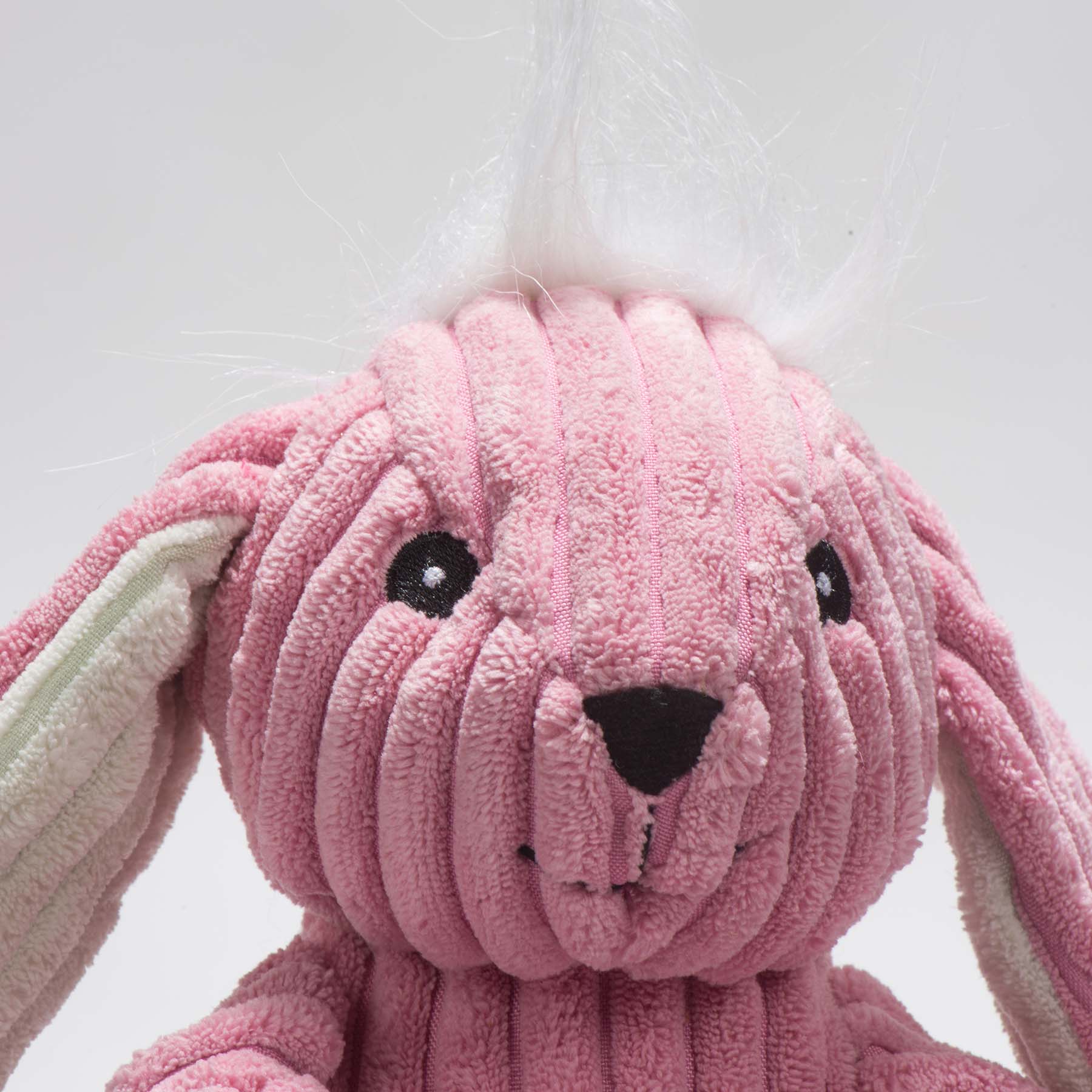 Bitsy Bunny Knottie® Plush Dog Toy by HuggleHounds