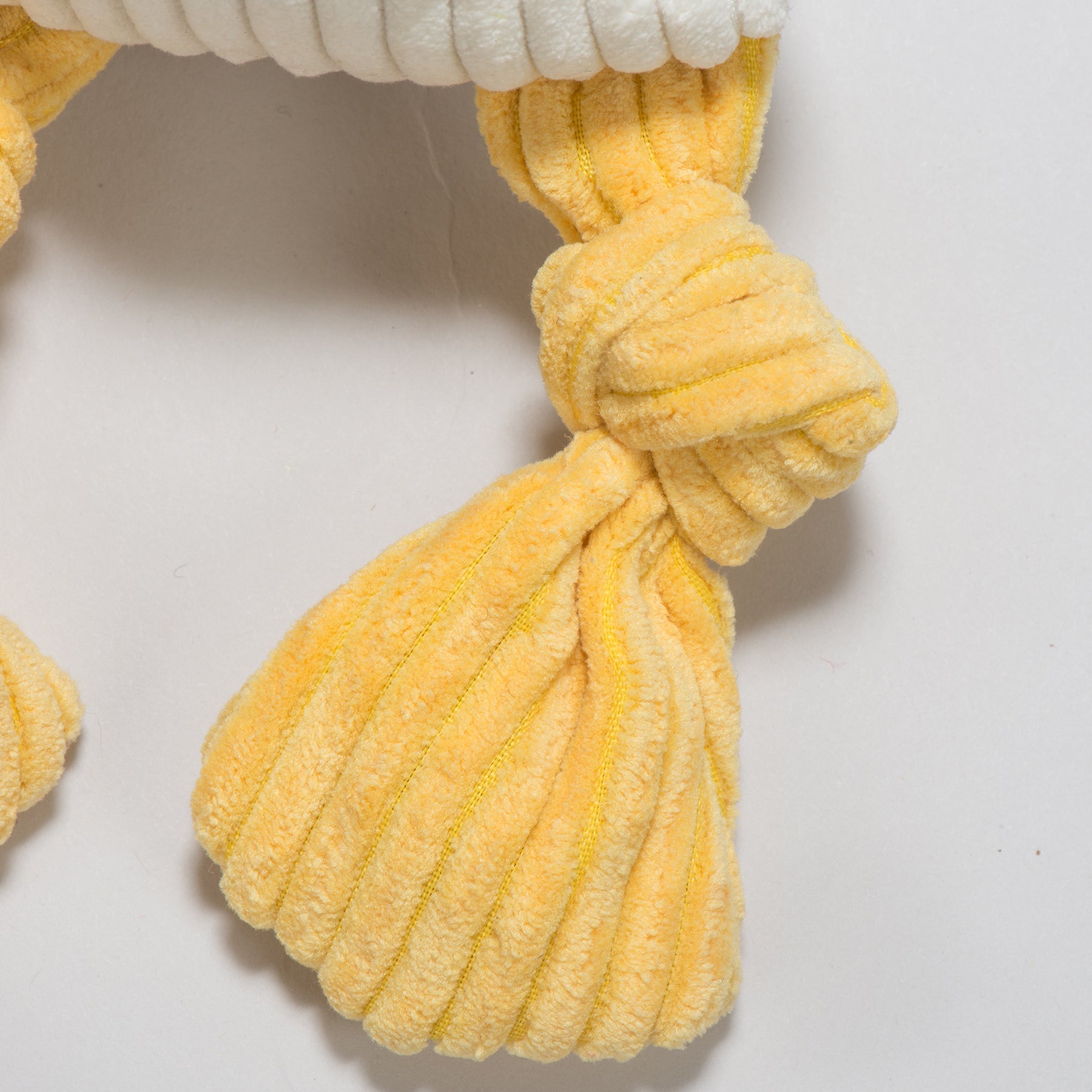 Dilly Duck Knottie® Plush Dog Toy by HuggleHounds
