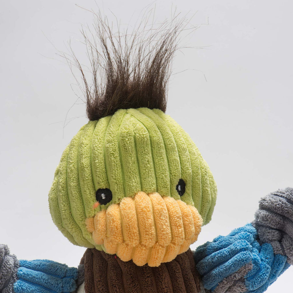 Dilly Duck Knottie® Plush Dog Toy by HuggleHounds