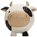 Dottie Cow Ruff-Tex® Latex Ball Dog Toy, Large by HuggleHounds