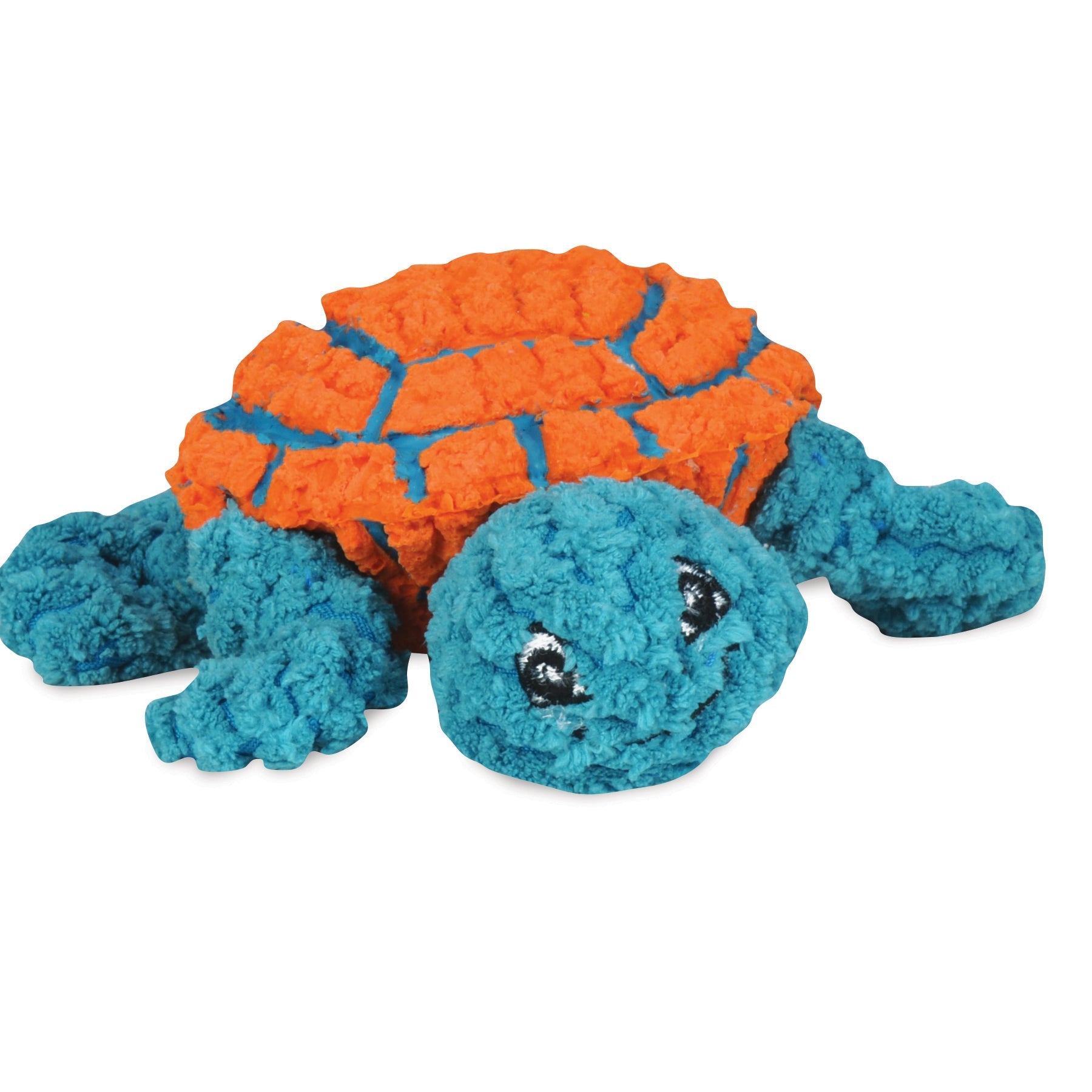 Huggle-Fusion® Dude Turtle Plush & Latex Dog Toy by HuggleHounds