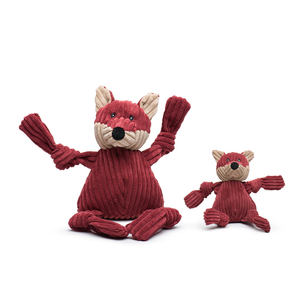 Sly Fox Knottie® Plush Dog Toy by HuggleHounds