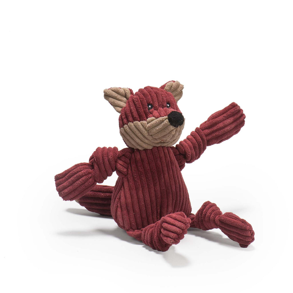 Sly Fox Knottie® Plush Dog Toy by HuggleHounds