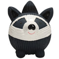 Reggie Raccoon Ruff-Tex® Latex Ball Dog Toy, Large by HuggleHounds