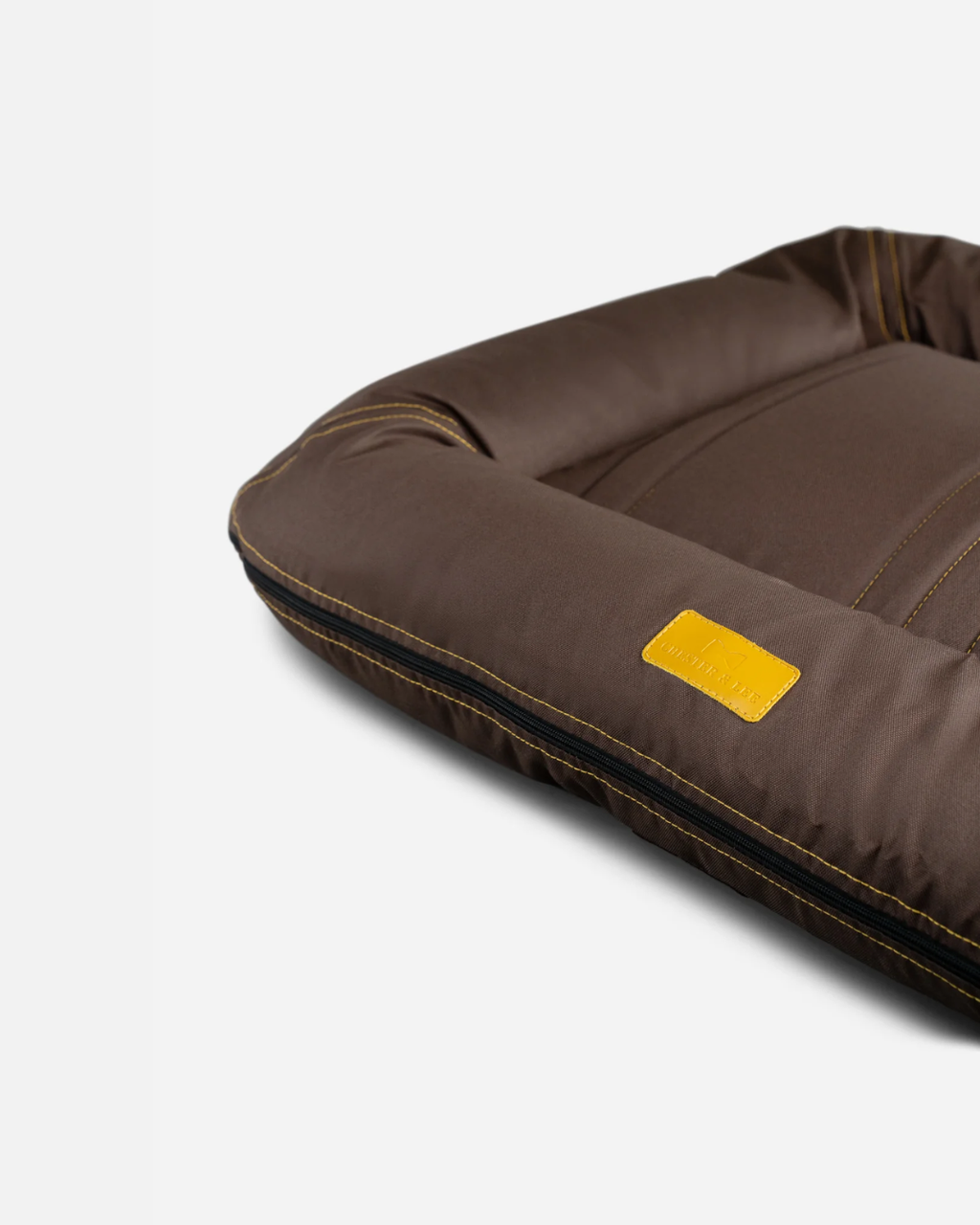 Chester & Lee | Waterproof Lounger Dog Bed Brown by Chester & Lee