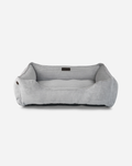 Chester & Lee | Fancy Corduroy Sleeper Dog Bed Gray by Chester & Lee