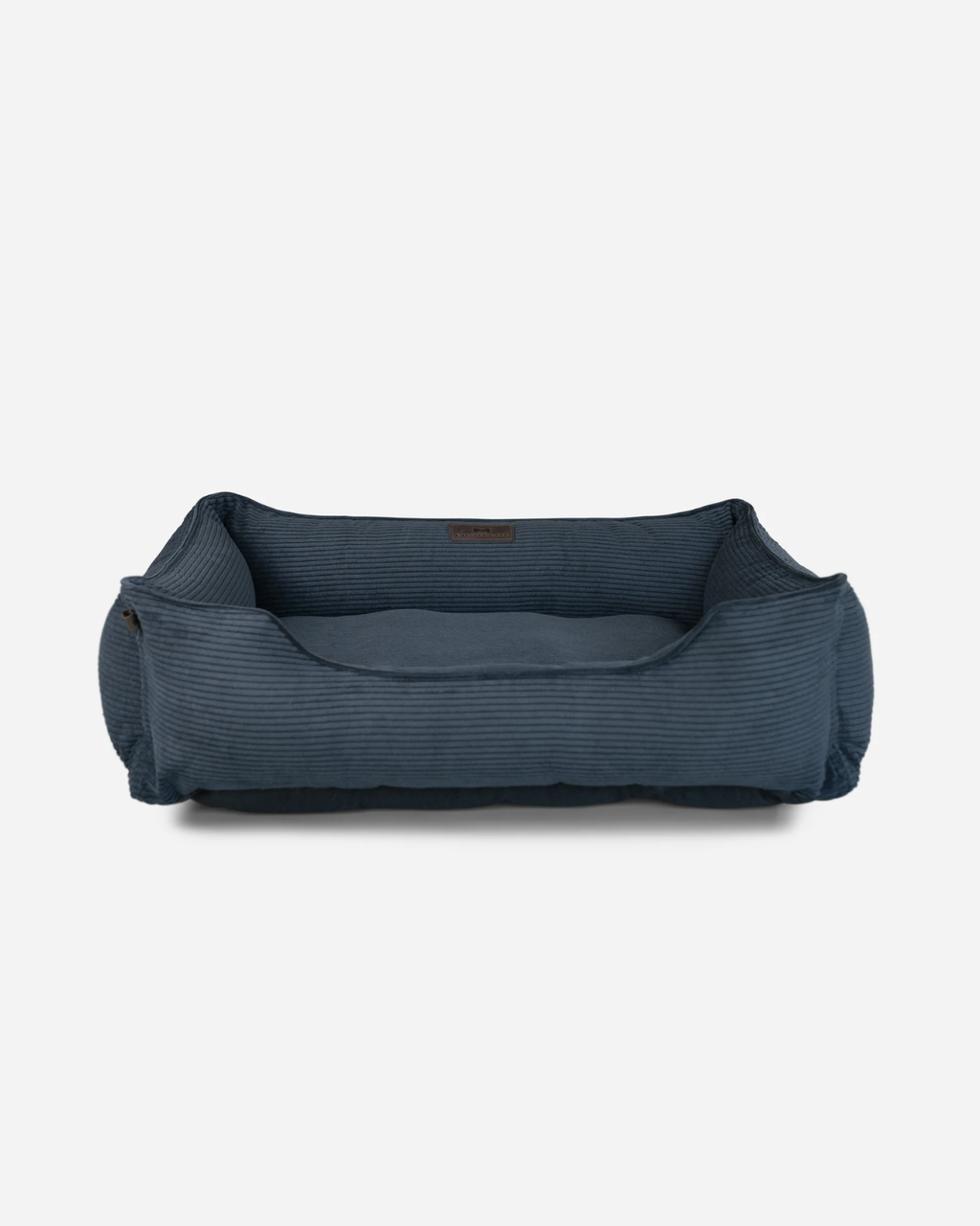 Chester & Lee | Fancy Corduroy Sleeper Dog Bed Graphite by Chester & Lee