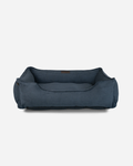 Chester & Lee | Fancy Corduroy Sleeper Dog Bed Graphite by Chester & Lee