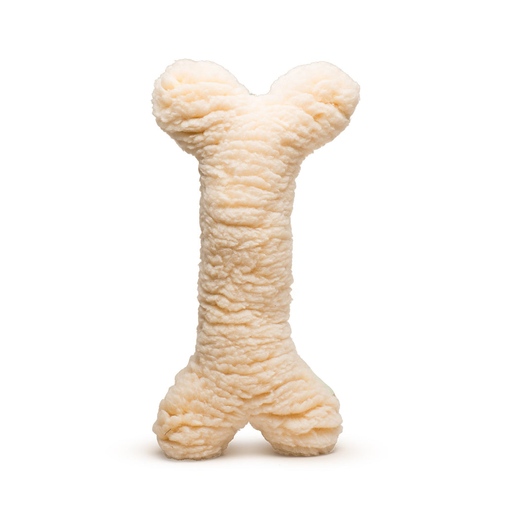 HuggleFleece® 2' Plush Bone Dog Toy by HuggleHounds