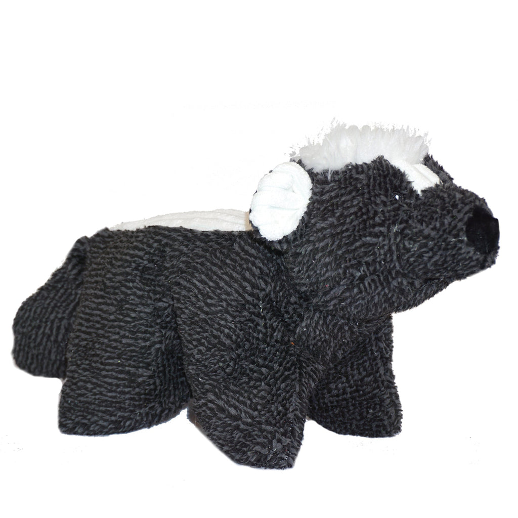 Squooshie™ Skunk Plush Dog Toy by HuggleHounds