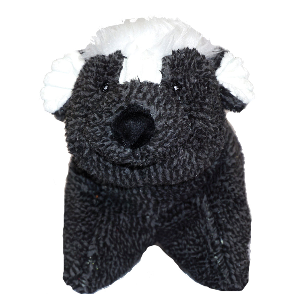 Squooshie™ Skunk Plush Dog Toy by HuggleHounds