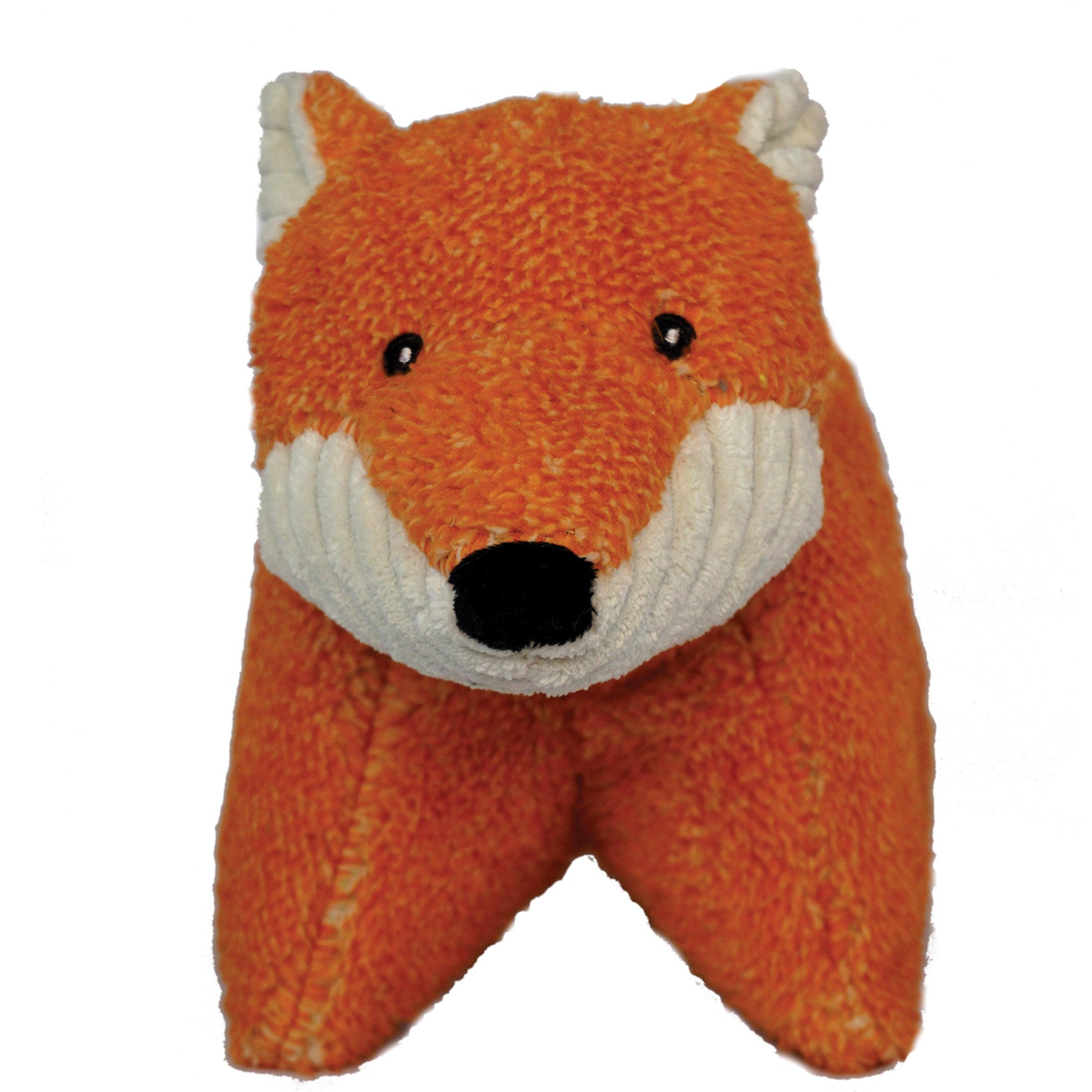 Squooshie™ Fox Plush Dog Toy by HuggleHounds