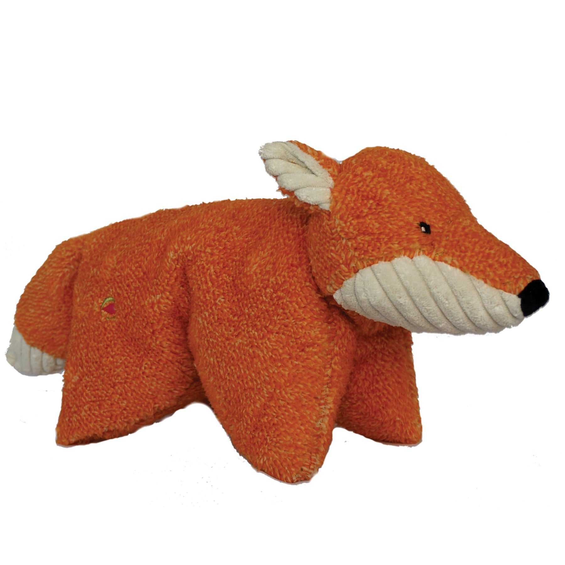 Squooshie™ Fox Plush Dog Toy by HuggleHounds