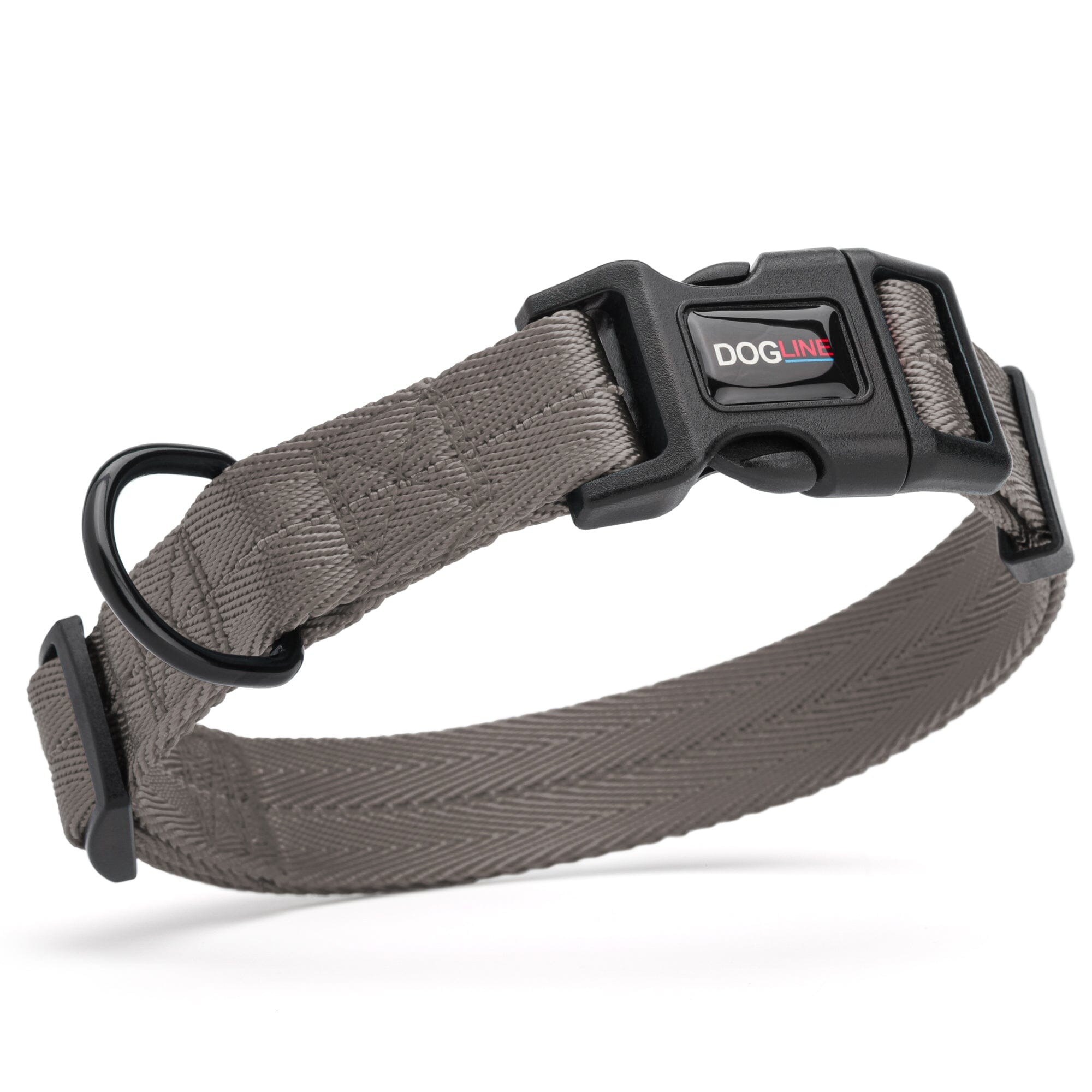 Nylon Flat Dog Collar by Dogline