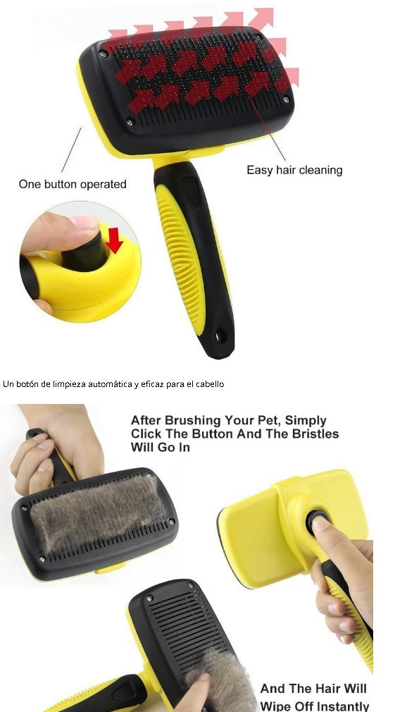 Pet Automatic Retractable Comb by Amazing Pet Bargains
