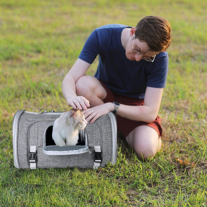 Mr. Peanut's Monterey Series Airline Compliant Horizontal Backpack Pet Carrier by Mr. Peanut's Pet Carriers