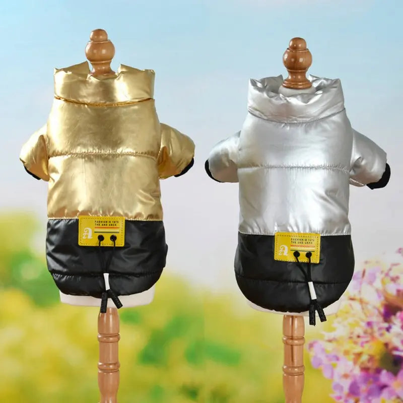 Warm Shiny Pet Jacket