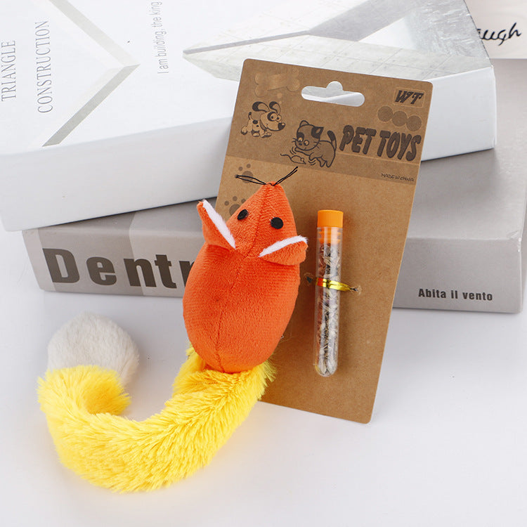Long Tail Mouse Cat Teaster Toy by Amazing Pet Bargains