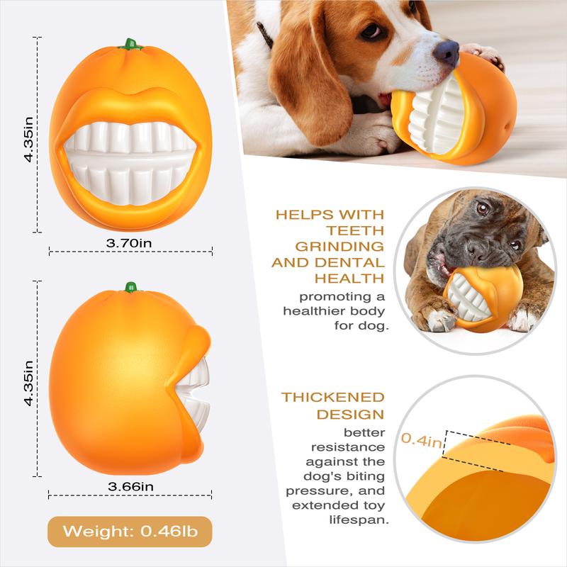 Squeak Chew Toys Tough Ball for Medium Large Dogs by Amazing Pet Bargains