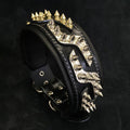 The ''Platinum'' collar by Bestia Dog Gear