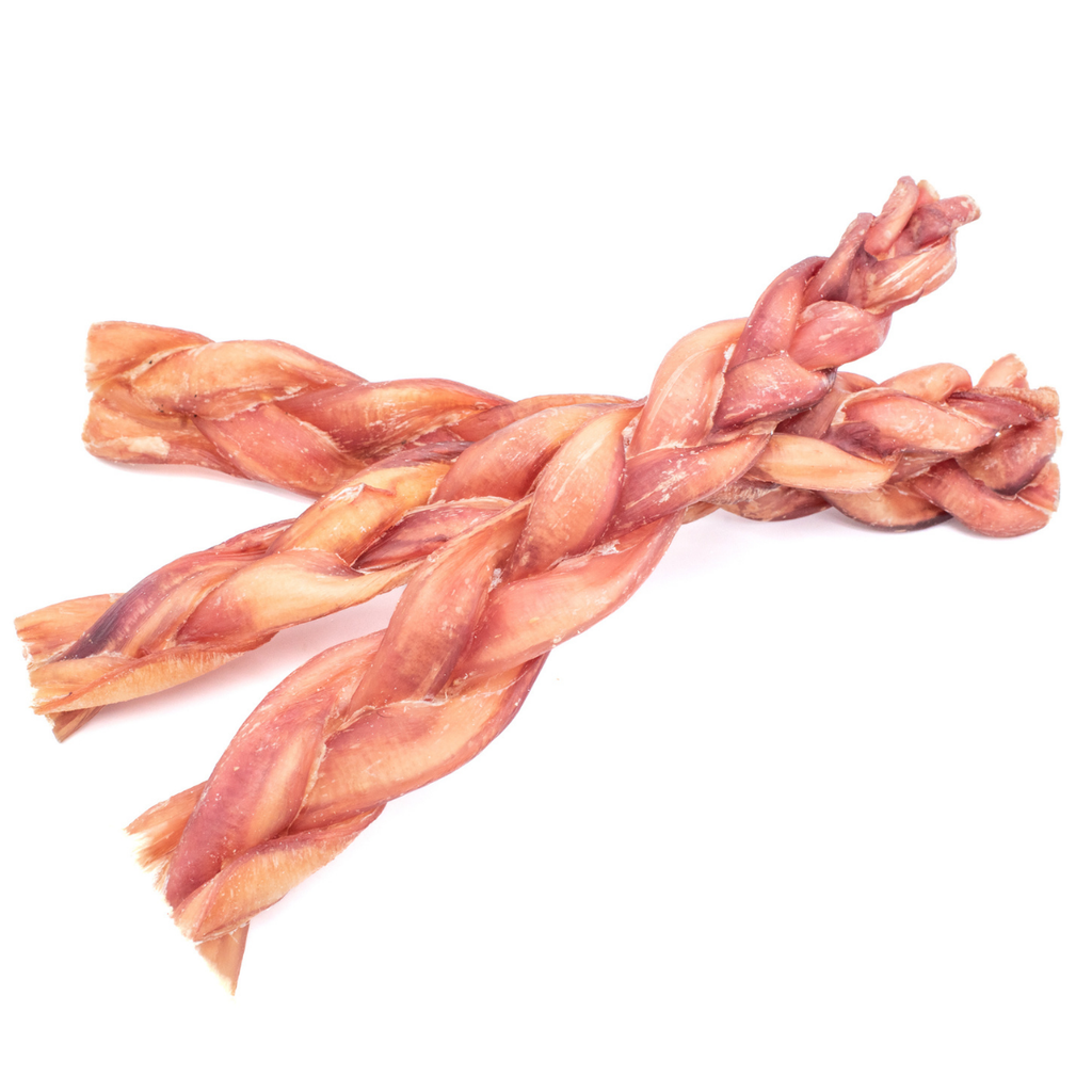 12 Inch Jumbo Braided Bully Stick by Bully Bunches