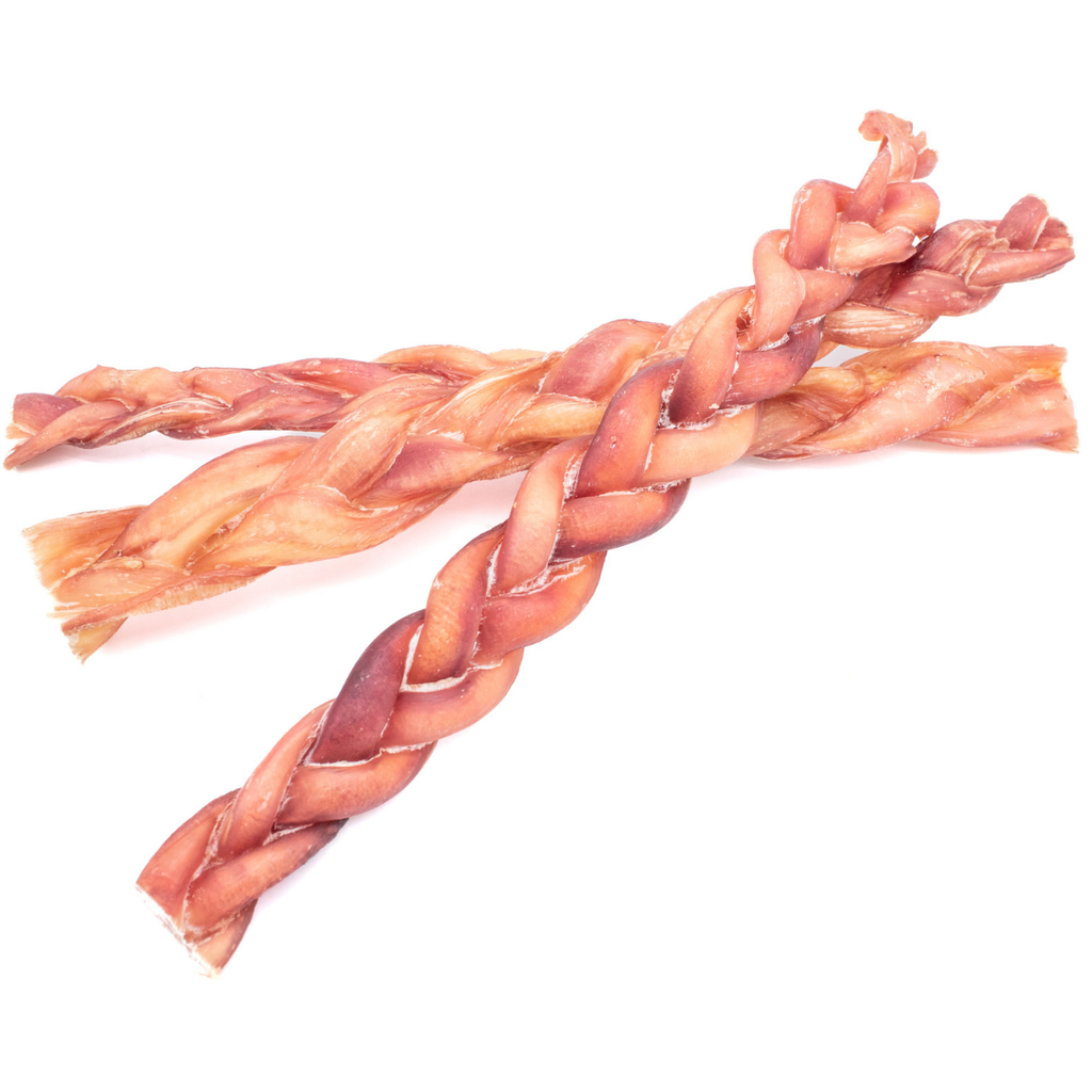 12 Inch Standard Braided Bully Stick by Bully Bunches