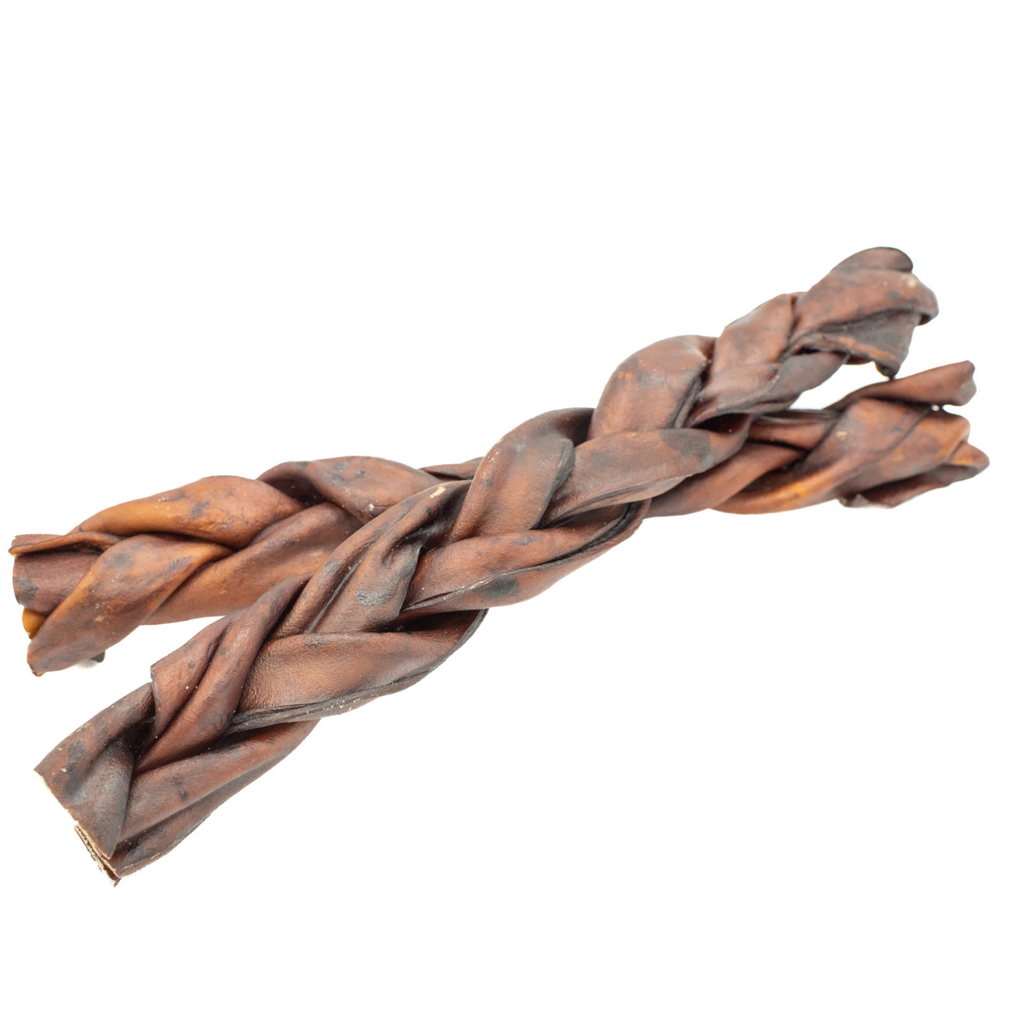 10-12 Inch Braided Collagen Stick by Bully Bunches