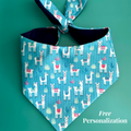 Llama Dog Bandana by Happy Tails Outfitters