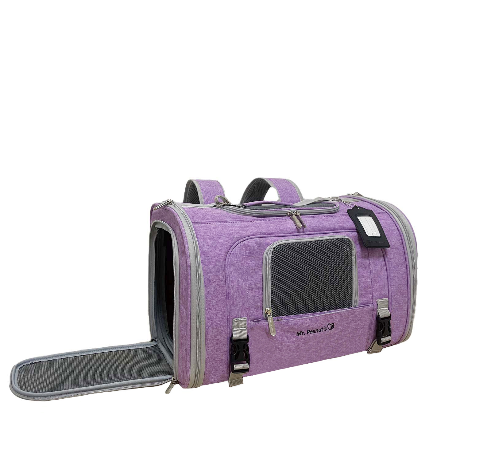 Mr. Peanut's Monterey Series Airline Compliant Horizontal Backpack Pet Carrier by Mr. Peanut's Pet Carriers