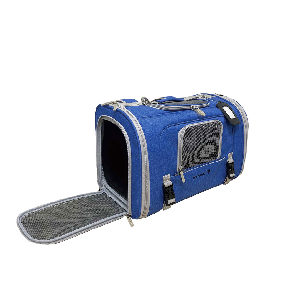 Mr. Peanut's Monterey Series Airline Compliant Horizontal Backpack Pet Carrier by Mr. Peanut's Pet Carriers