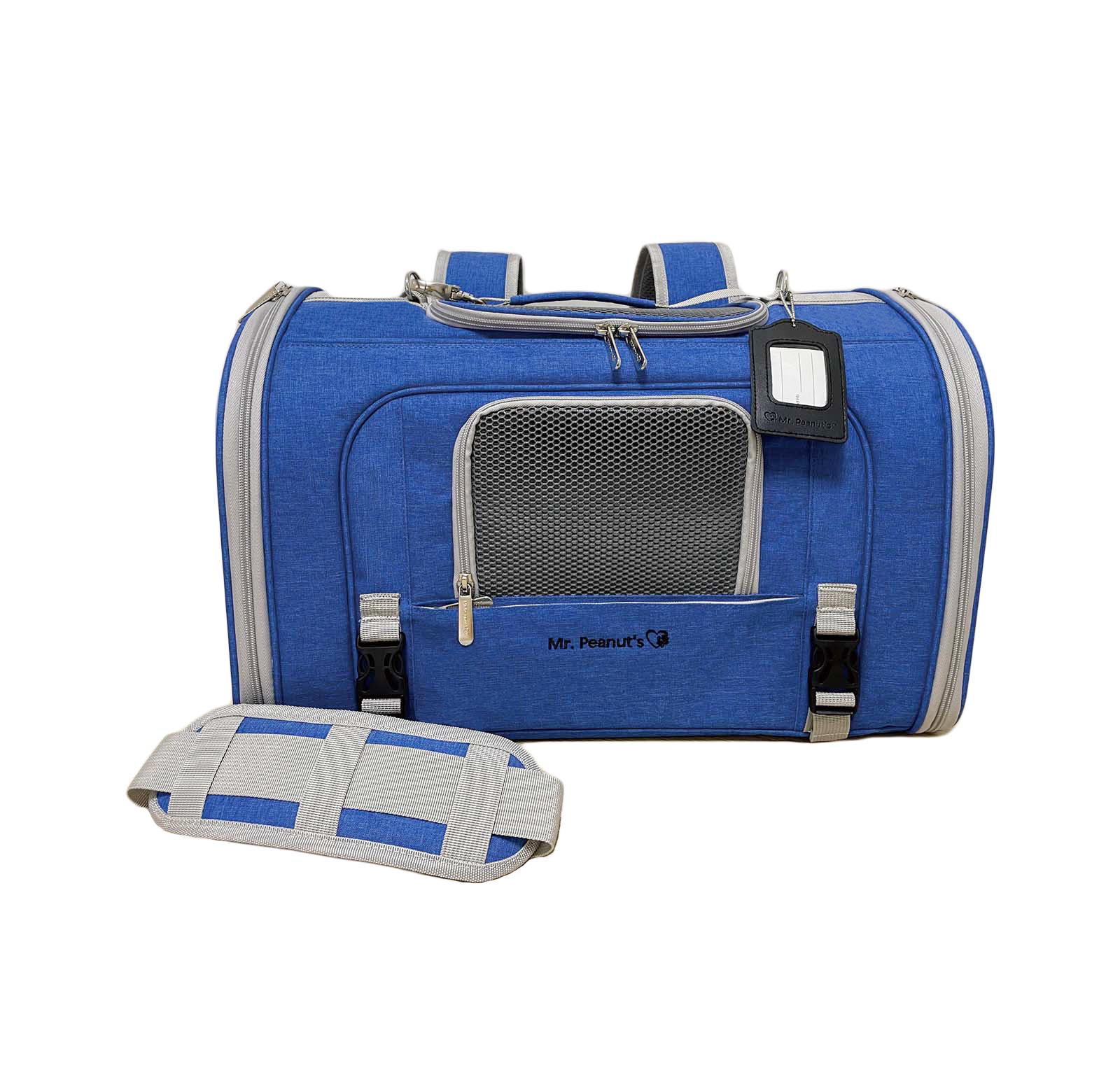 Mr. Peanut's Monterey Series Airline Compliant Horizontal Backpack Pet Carrier by Mr. Peanut's Pet Carriers